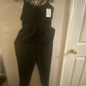 ASOS petite straps detail jumpsuit